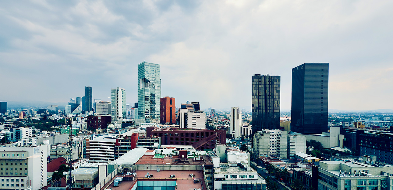 Mexico City skyline